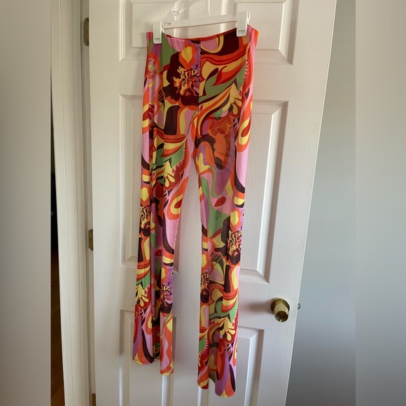 NWT Fashion Nova Tanya Mesh Pant Set - Size XL - Picture 4 of 7